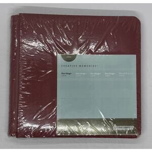 Creative Memories New Sealed 8x8 Flex Hinge Album Mauve 18902